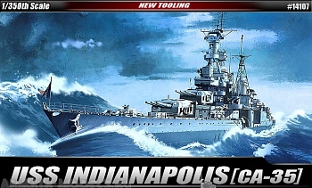 14107 Корабль USS CA-35 INDIANAPOLIS