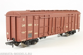 260 Вагон товарный крытый 4-хосный с круглой крышей