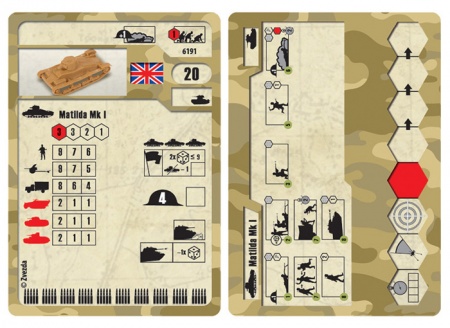 6191 Британский танк Матильда Мк-1 Звезда