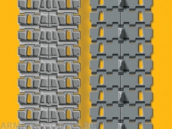 ЕЕ35104 Набор раздельных траков для танков КВ позд. ИС ранних серий