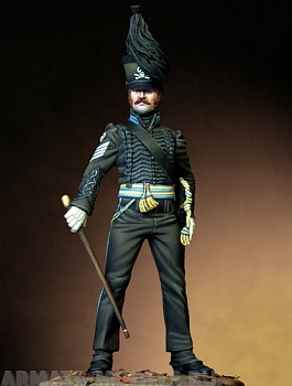 54-215PEGASO Sergeant Major of 'Leib Batallion', Duke of Brunswick, 1815