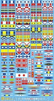 NW35042 WWII IJN Flags and Pennants
