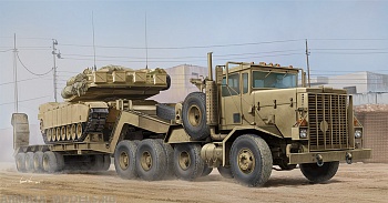 85519 Танковый тягач M911 C-HET w/m747 Heavy Equipment Semi-Trailer