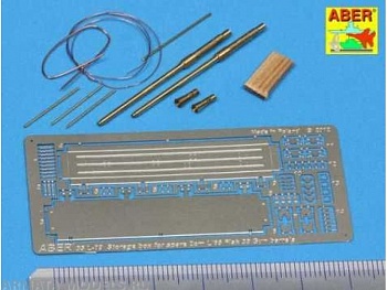ABR-35-L-89  Дополнения для  Set of 2 German 2cm L/65 gun barrel for Flak  38  with storage box для любых моделей 1/35