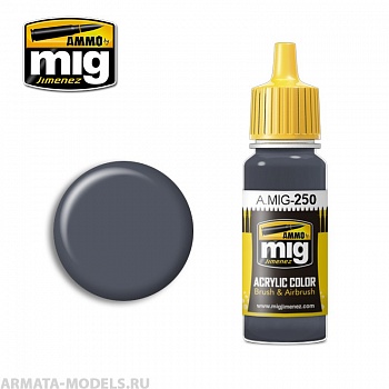 AMIG0250 Ammo Mig Акриловая краска NIGHT BLUE GREY 17мл