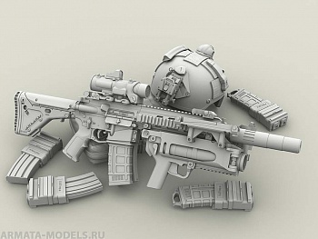 LF3D027 HK416*XM320 set (3ea)